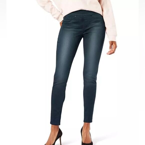 Signature Levi Strauss Gold Label Womens Totally Shaping Pull-On Skinny Jeans - Picture 1 of 16